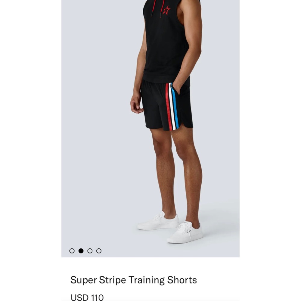 Perfect Moment Super Stripe Training Shorts